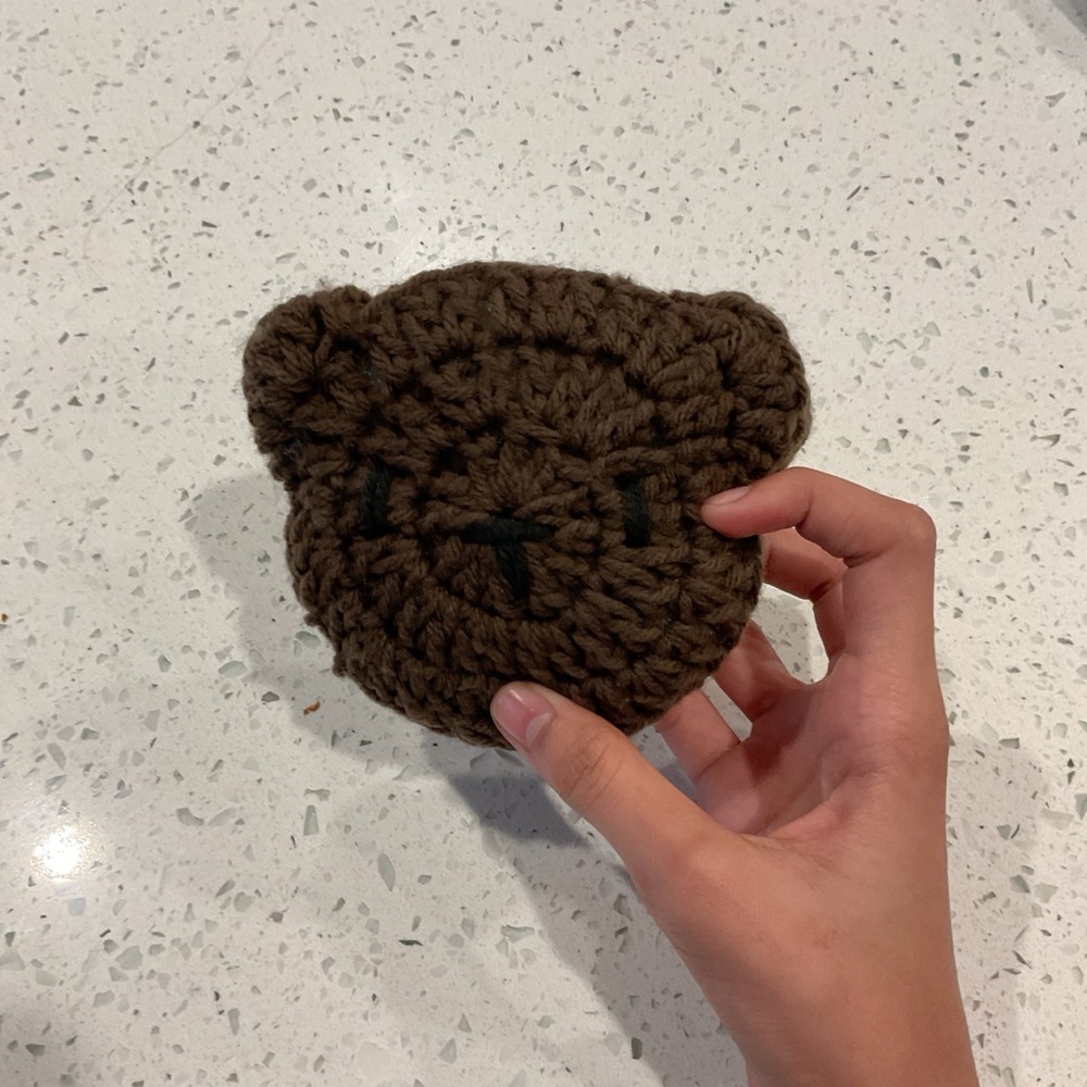 Cozy Crochet Bear Plush Toy